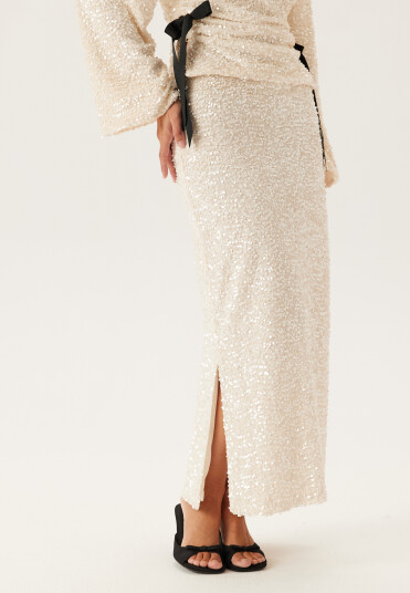 Bubbleroom Occasion Straight Ankle Sequin Skirt