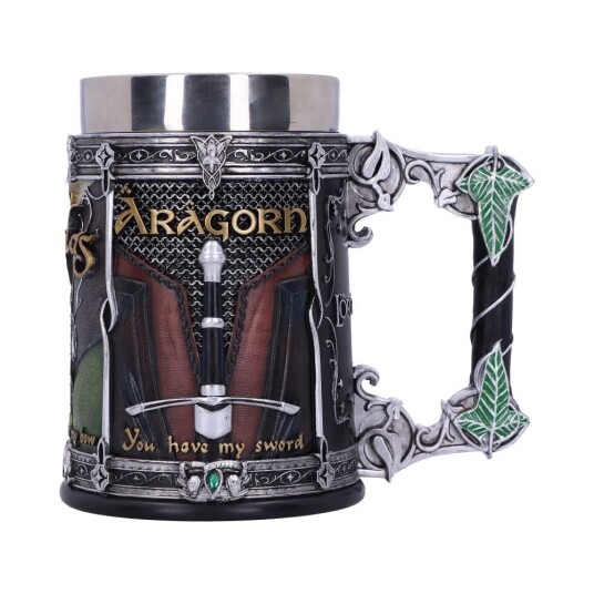 Lord of the Rings The Fellowship Tankard 15.5cm Lord of the Rings The Fellowship Tankard 15.5cm