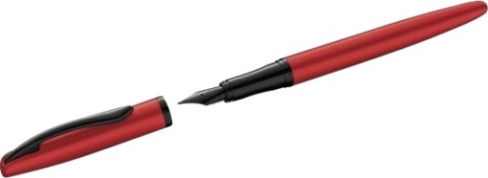Pelikan 300010133, Rød, Fyllesystem Med Patron, Blå, Rustfritt Stål, 1 Stykker