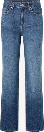 Mango Matilda High Rise Straight Jeans Blue 44