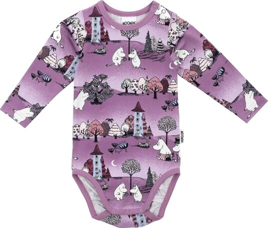 MOOMIN Månskensnatt Body PURPLE 86 MOOMIN Månskensnatt Body PURPLE 86