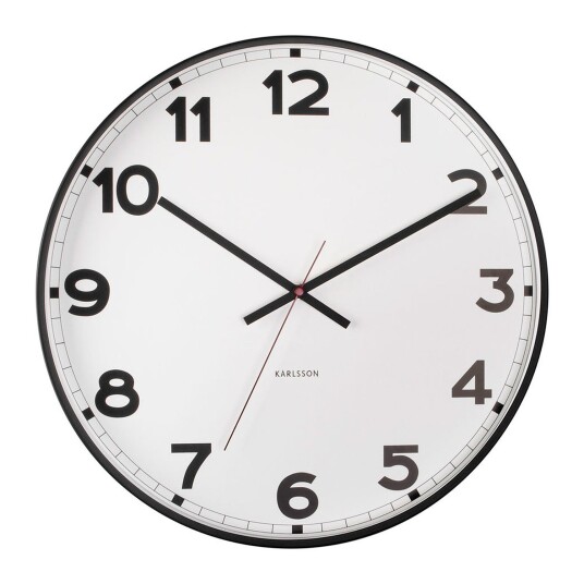 Karlsson New Classic Veggklokke KA5847WH