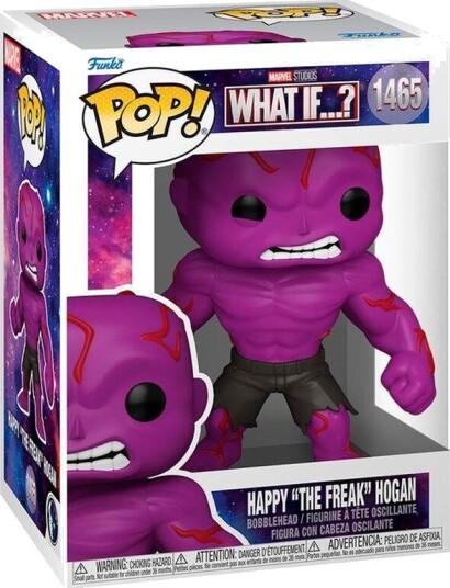 Northix Marvel hva hvis? Happy Hogan Action Figur 6-tommers samleobjekt