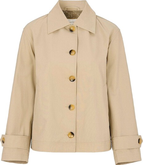 Newhouse Jakke i twill Ida Beige