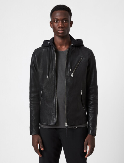 AllSaints Harwood Jacket - Black - S AllSaints Harwood Jacket - Black - S