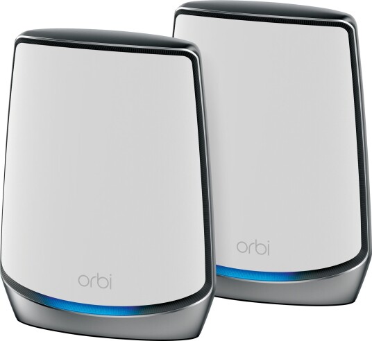Netgear Orbi RBK852 AX6000 tri-band mesh WiFi 6 system (2-pk.) Netgear Orbi RBK852 AX6000 tri-band mesh WiFi 6 system (2-pk.)