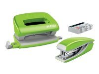 Leitz WOW NeXXt Mini - Skrivebordstilbehørsett - 10 ark / 1 mm - No.10 - metall - grønn Leitz WOW NeXXt Mini - Skrivebordstilbehørsett - 10 ark / 1 mm - No.10 - metall - grønn