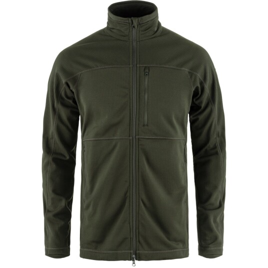 Fjellreven Men's Abisko Lite Fleece Jacket Deep Forest S
