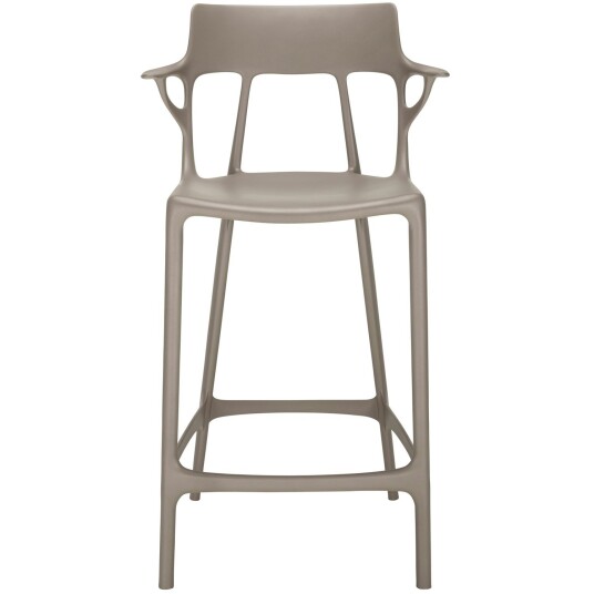 Kartell A.I. Barstol Resirkulert 65 cm Grå Kartell A.I. Barstol Resirkulert 65 cm Grå