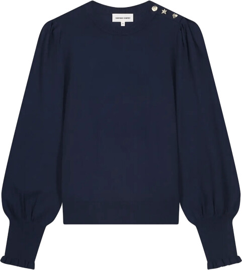 Fabienne Chapot Molly Balloon Pullover Navy XS