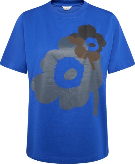 Marimekko Else Unikko Placement DARK BLUE GREY DARK BROWN M