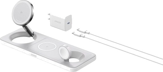 Anker MagGo 15W Trådløs Lader Pad - Hvit