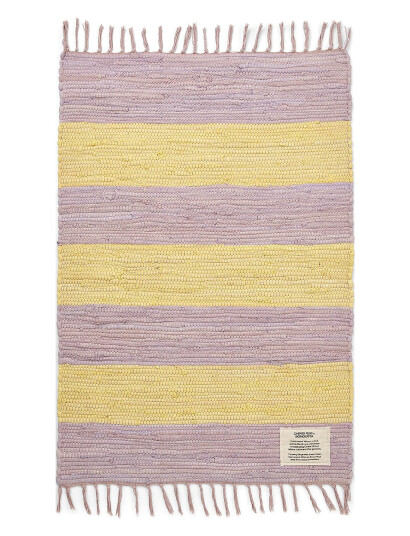 Bongusta Chindi Rug 60 X 90 Cm - Purple - 60X90CM
