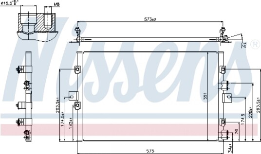Kondensator NISSENS 940307
