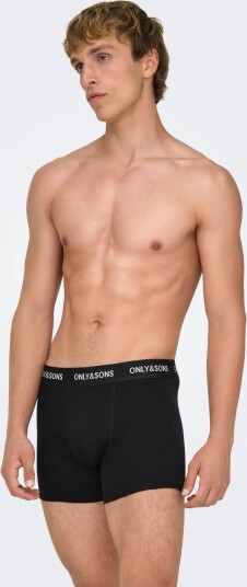 ONLY & SONS Onsriber Boxer 10Pack Black M