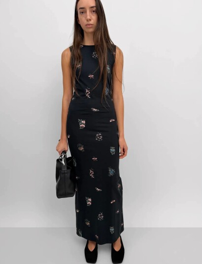 RODEBJER Rodebjer Kenzie Dress Duchess Black M RODEBJER Rodebjer Kenzie Dress Duchess Black M
