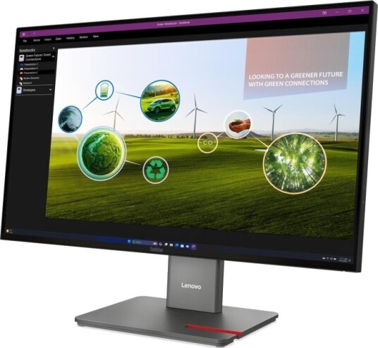 Lenovo ThinkVision P27q 40 27" QHD 120Hz Svart 64A7ZAT6EU Lenovo ThinkVision P27q 40 27" QHD 120Hz Svart 64A7ZAT6EU