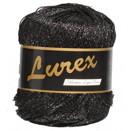Lammy Lurex Garn 17 Svart Lammy Lurex Garn 17 Svart