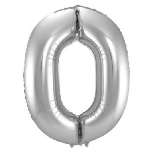 Tallballong 0 Sølv 86cm