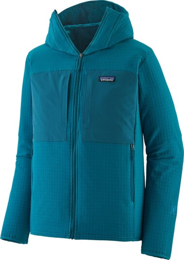 Patagonia Men"s R2 Techface Hoody Glacial Blue L