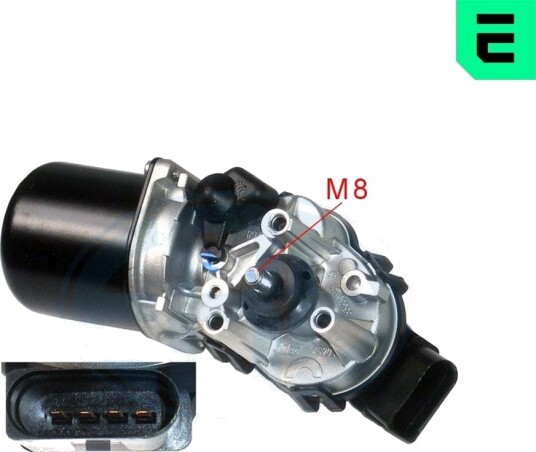 ERA 460163A Vindusviskermotor ERA 460163A Vindusviskermotor