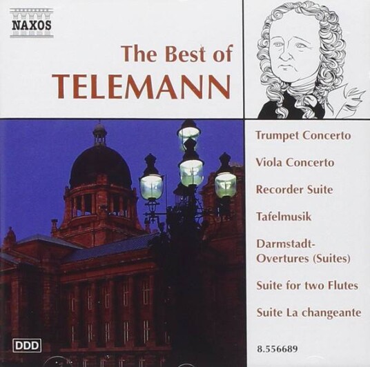 Telemann The Best Of Telemann CD Telemann The Best Of Telemann CD