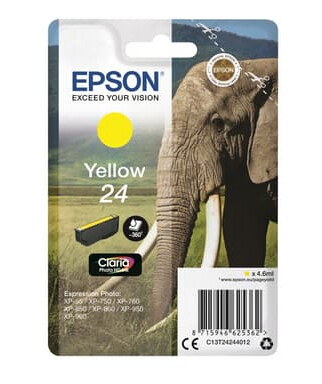 Epson Blekk Gul 24 - Xp-850