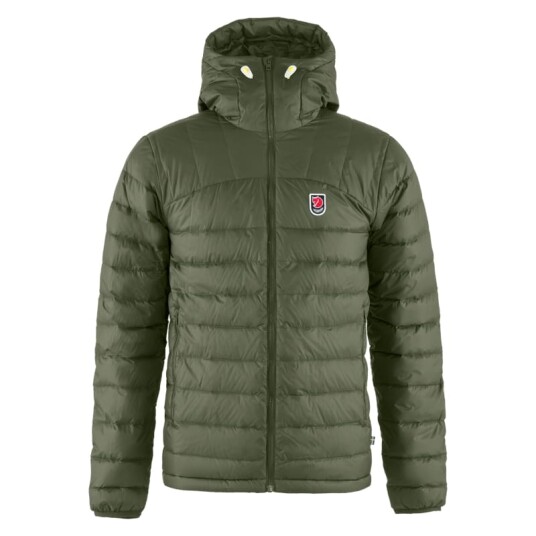 Fjellreven Expedition Pack Down Hoodie Men's Grønn XS Man
