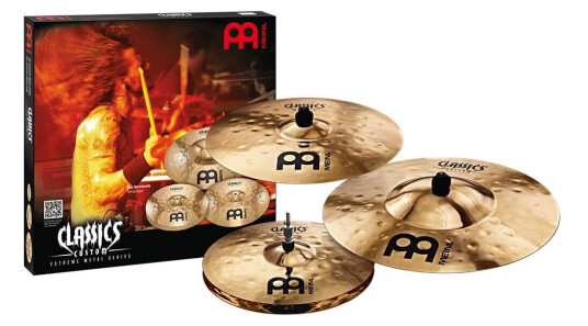 Meinl Cc-Em480 Classics Custom Extreme Cymbal-Set Extreme 14-18-20