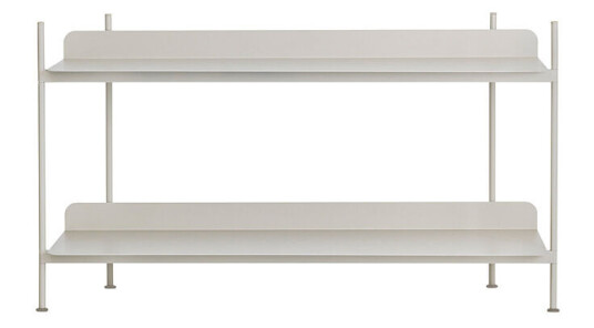 Muuto Compile configuration 1 hyllesystem Grey Muuto Compile configuration 1 hyllesystem Grey