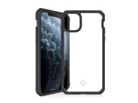 ITSKINS HYBRID SOLID cover til iPhone 11 Pro Max / XS Max®. Sort og gennemsigtig