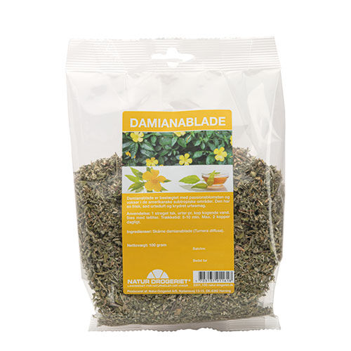 Natur Drogeriet Natur-Drogeriet Damianablader 100g