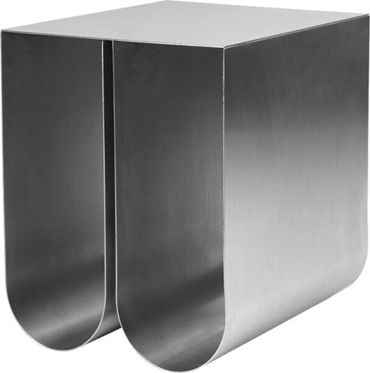 Kristina Dam Studio Curved sidebord stainless steel Kristina Dam Studio Curved sidebord stainless steel