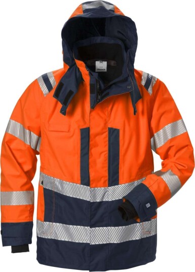 Fristads Skaljacka 4515 Gtt Klass 3 Varselorange/marinblå 3xl Fristads Skaljacka 4515 Gtt Klass 3 Varselorange/marinblå 3xl