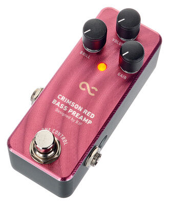 One Control Karmosin Rød Bass Preamp One Control Karmosin Rød Bass Preamp
