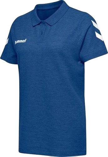 Hummel Go Cotton Polo Blå Kvinner størrelse X Small