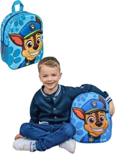 PAW Patrol Chase 3D ryggsekk blå PAW Patrol Chase 3D ryggsekk blå