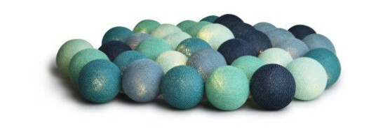 Iris Lights Cool Mint lyslenke, 20 kuler