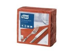 Serviet Tork 39X39 Cm 3-Lag Terracotta,100 Stk/Pk