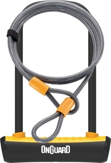 Onguard Sykkellås U-Lock Neon Oransje 10X1200 Mm (8154Or)
