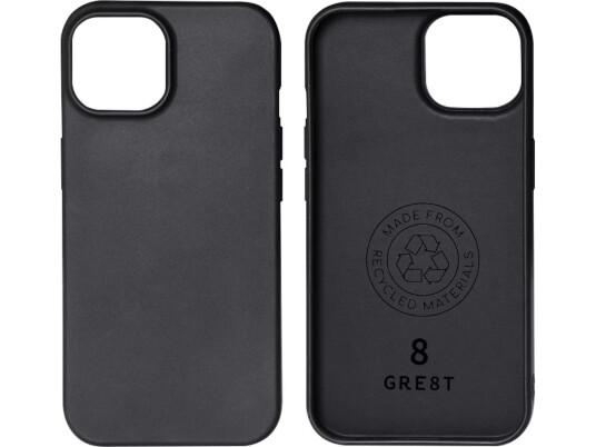 Gre8T iPhone 15 silikondeksel Sort