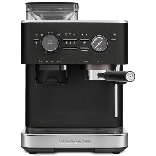 Kitchenaid 5KES6551 Halvautomatisk Espressomaskin med Kaffekvern Cast Iron Black