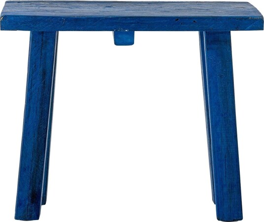 Bloomingville Porir Pedestal - BLUE - 30X13X24 cm
