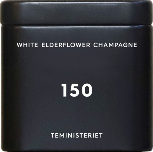 Teministeriet 150 White Elderflower Champagne Tin Mini 15 g.