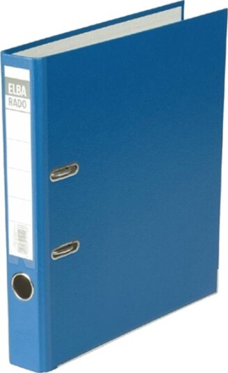 Elba Rado Brilliant Folder Ryggbredde: 50 Mm Blå Din A4 Deksel Utvendig/Innvendig Laget Av Akrylater 10414 Bl Elba Rado Brilliant Folder Ryggbredde: 50 Mm Blå Din A4 Deksel Utvendig/Innvendig Laget Av Akrylater 10414 Bl