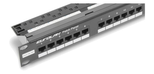 Eurolan 27B-U6-24BL Panel Cat6, UTP