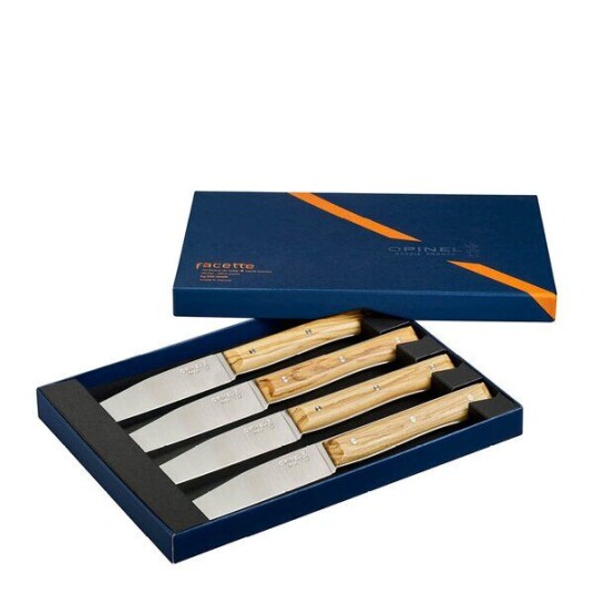 Opinel Table Bois bestikksett 4 deler Facette ask Opinel Table Bois bestikksett 4 deler Facette ask
