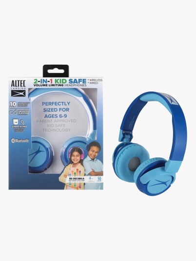 Altec Lansing Kids Headphone Wireless 2in1 On-Ear Blue