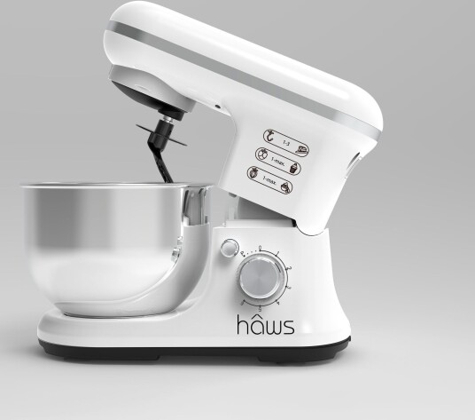 Hâws Venø Kjøkkenmaskin 1200W Hvit - Allsidig og Stilren