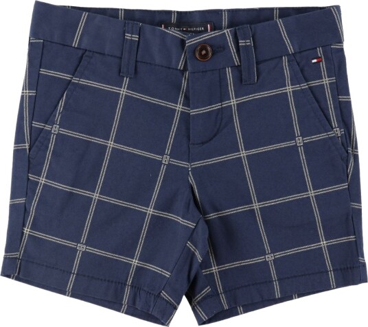 Tommy Hilfiger Shorts   Chino   Navy m. Rute   Tommy Hilfiger   16 år 176   Shorts   Blå